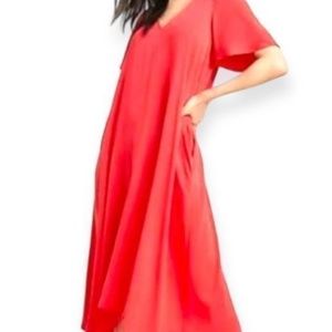 Anthropologie Maeve Georgiana midi Dress Size S NWT